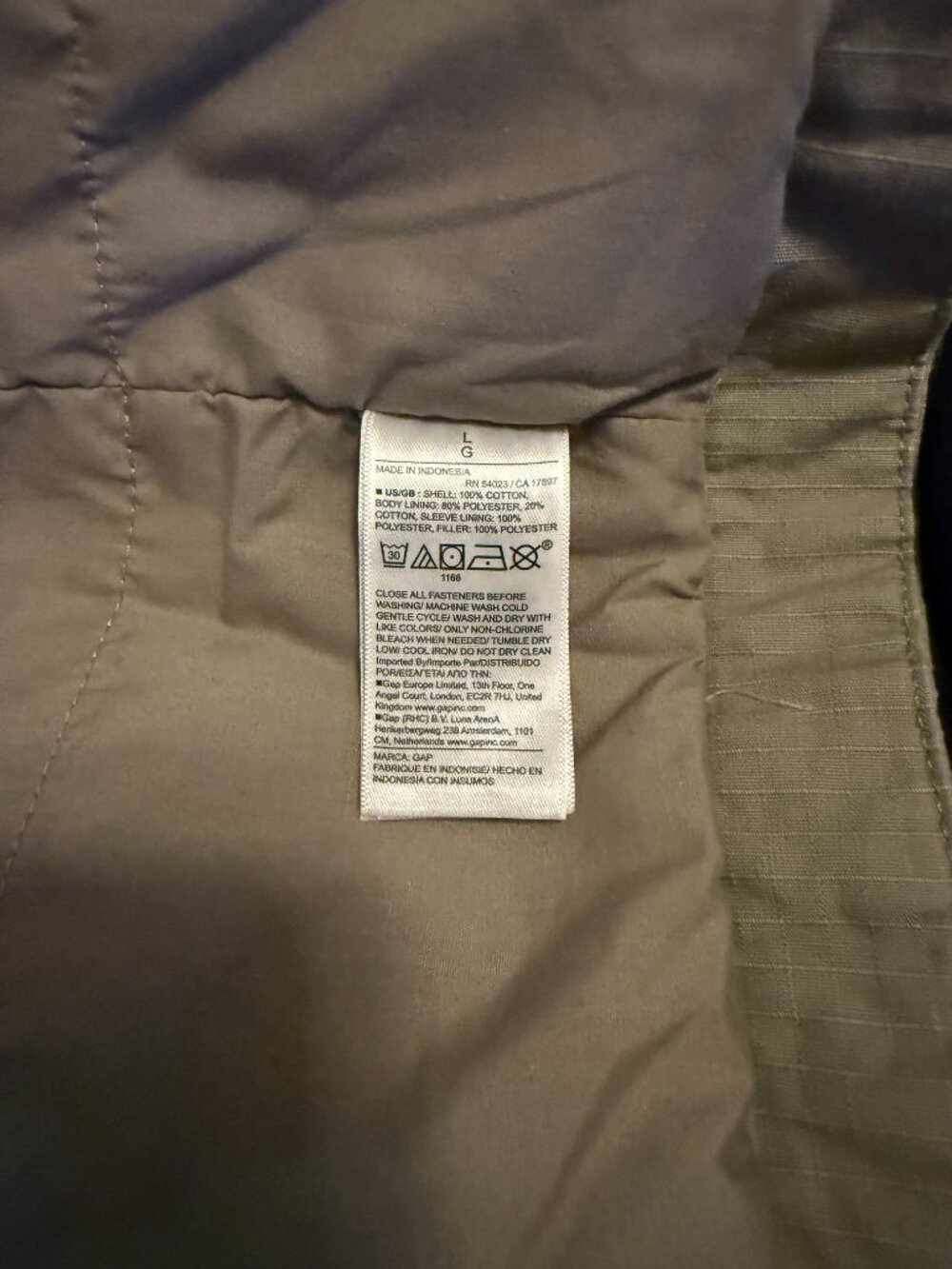 Gap Relaxed Ripstop Utility Jacket - Picture 6 of 8